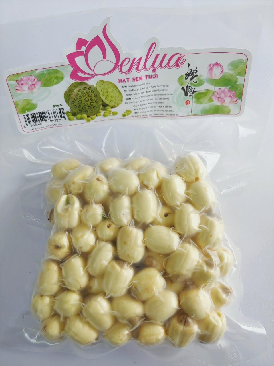 Hạt sen tươi 100g
