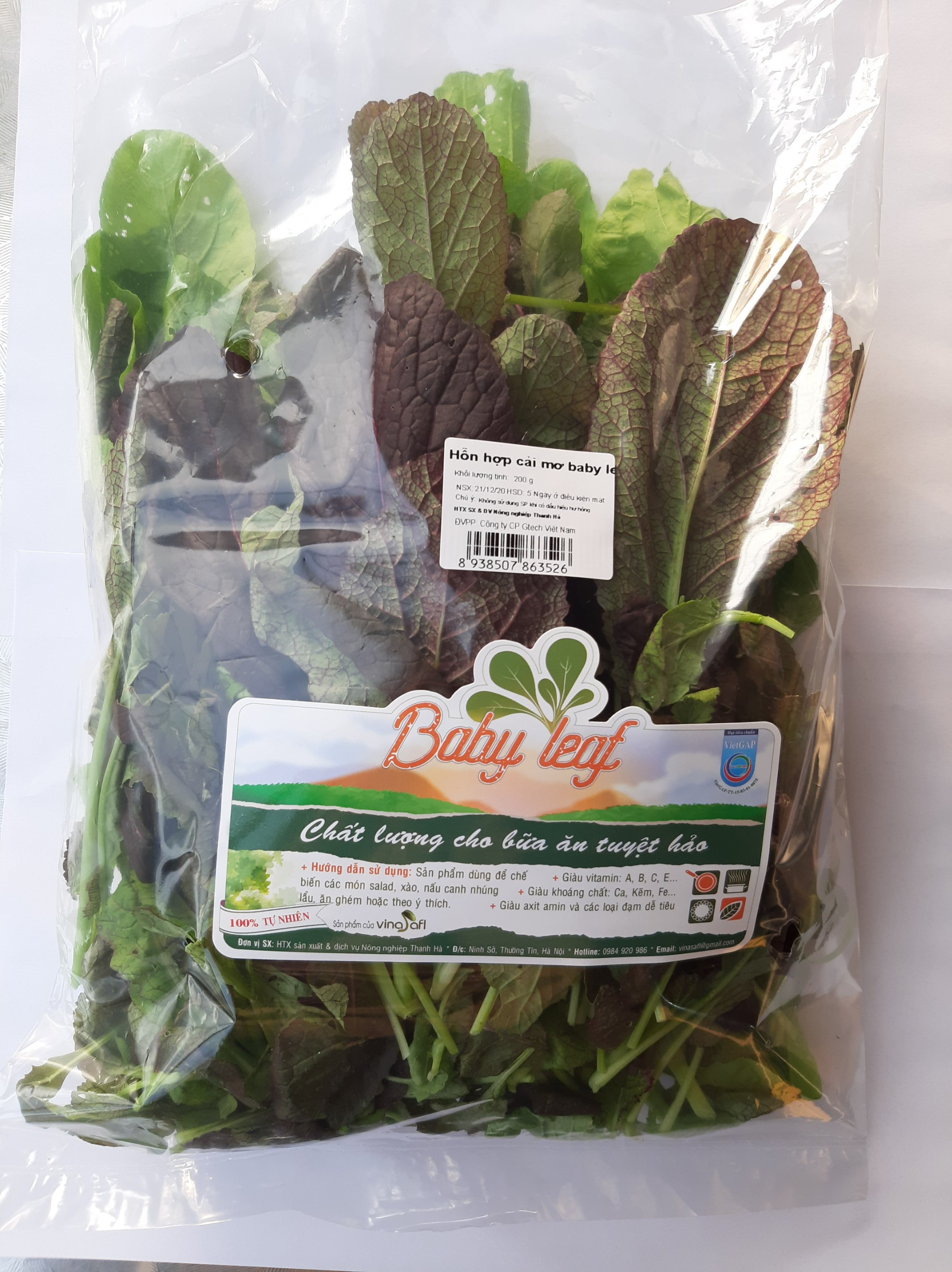 Hỗn Hợp Cải Mơ Baby 200g